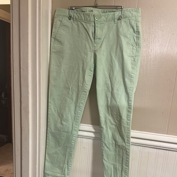 Mint Green Chino Pants - Picture 1 of 1